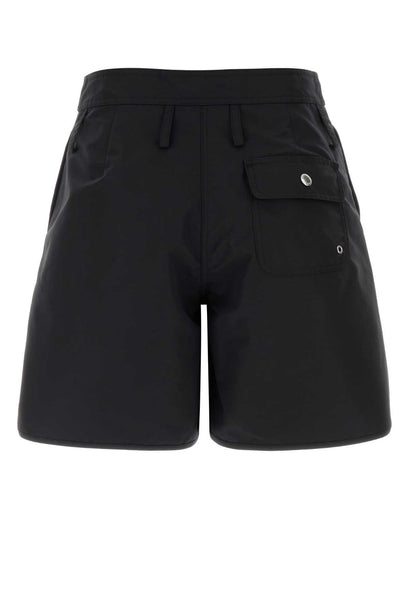 Black Nylon Shorts
