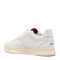 Re-Web Trainer in White Leather