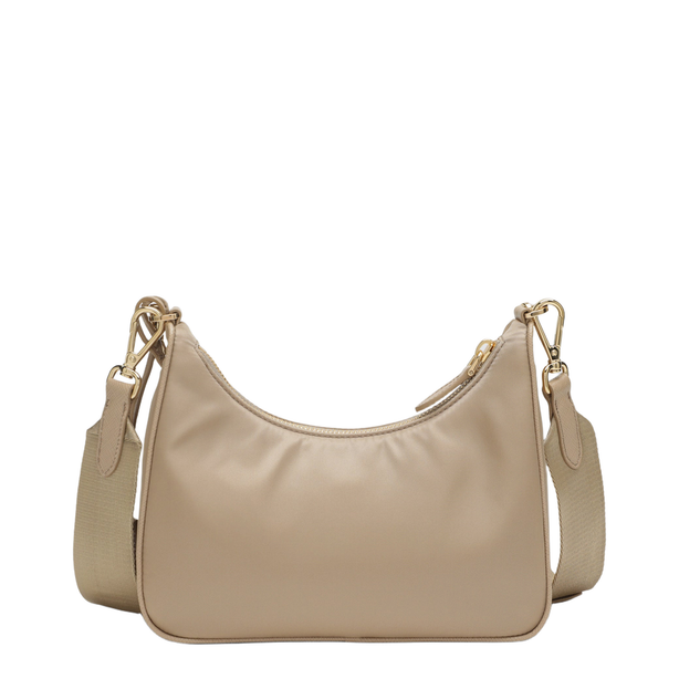 Re-Edition 2005 Re-Nylon Shoulder Bags - Camel