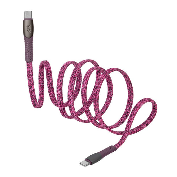RIVACASE Rivapower PS6105 BL12 Type-C / Type-C cable 1,2m - Red
