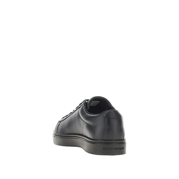 EMPORIO ARMANI Travel Essential leather sneakers