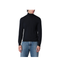 Navy Blue Wool Turtleneck Sweater
