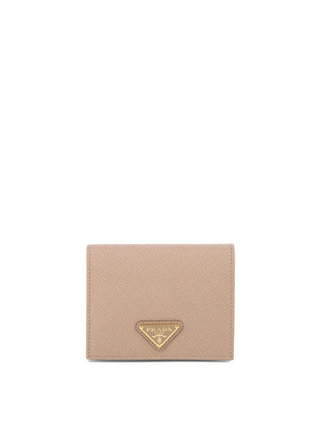Prada Saffiano leather wallet - Pink
