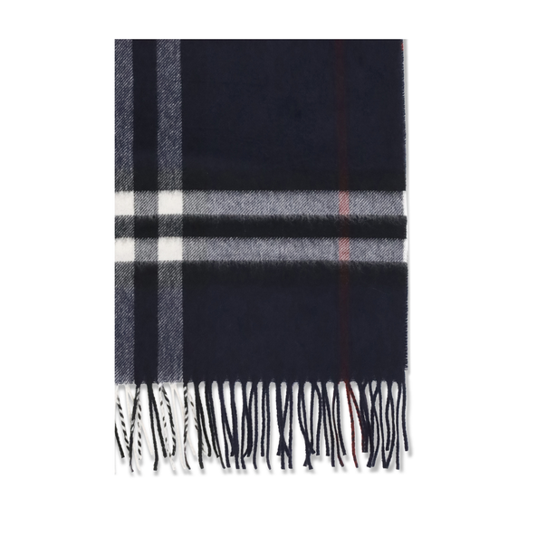 Cashmere Check Scarf