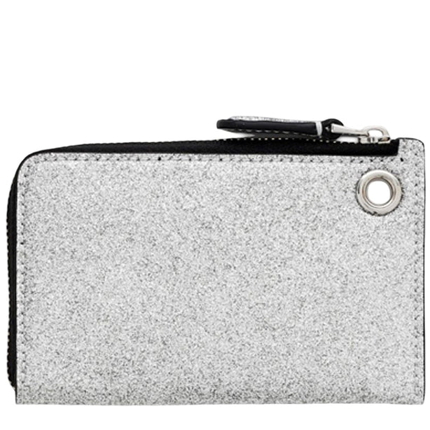 Marc Jacobs The Coated Glitter Coin Purse Bag Charm - Silver 2R5SCH010S02