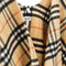 BURBERRY Check wool and cashmere cape