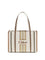 Chloé Woody Loop canvas Tote Bag - Pure Brown
