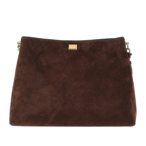DOLCE&GABBANA Vittoria' suede leather big bag