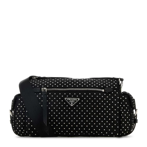 Re-Nylon Small Nylon Bag - Black