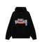 Black Hoodie With Logo Print