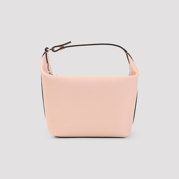 Lilac Leather Luxury Mochi Top Handle Mini Bag