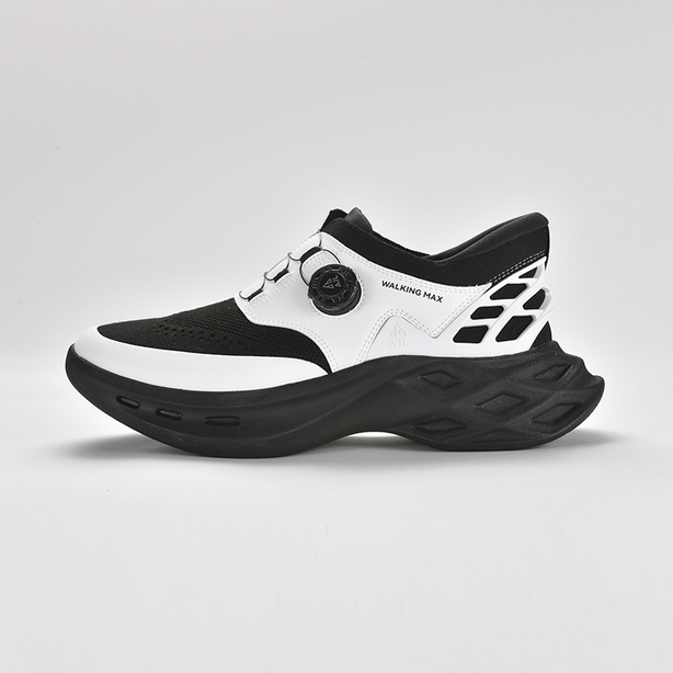 AJL Walking Max Classic Black White - Women Shoes YC005-1C