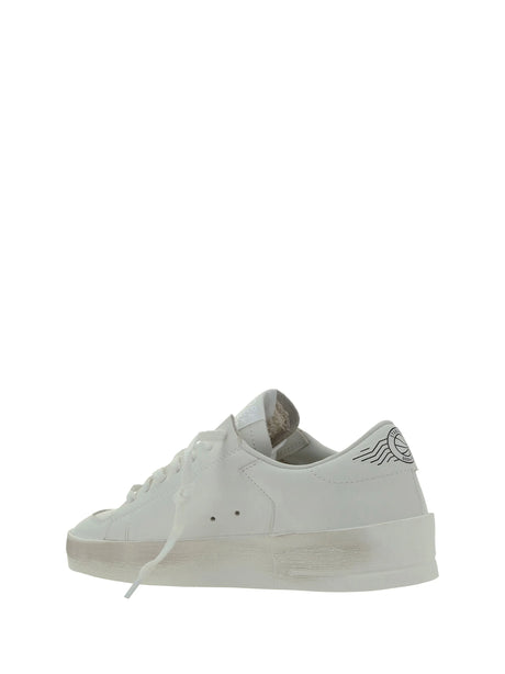 Golden Goose Stardan leather Sneakers - Optic White
