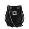 Très Vivier Calfskin Bucket Bag - Black