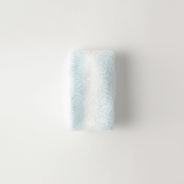 Rabbit Tail Body Wash Towel (22x90cm) - Blue