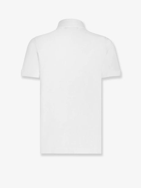 Dolce & Gabbana Cotton polo shirt - Bianco Ottico