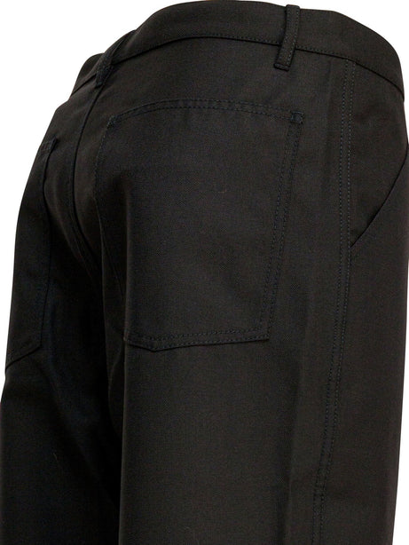 Comme Des GarçOns Shirt Wool blend pants - Black