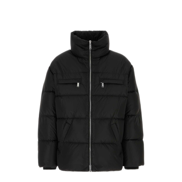 Colorblock Oversized Down Jacket