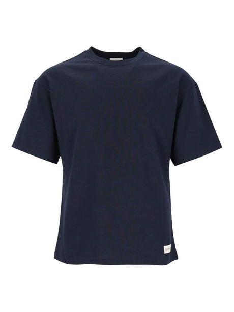 Saint Laurent Oversized Cotton T-Shirt By Saint Laurent - Blue