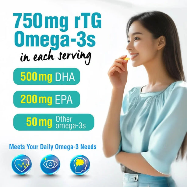 LABO Nutrition OmaxPure Vegan Omega-3 Algae Oil 1000mg Heart and Brain Health 120 Veggie Softgels IAOS Certified
