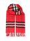 Burberry Cashmere Check Scarf - Red