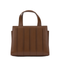 Whitney Medium Calfskin Handbag - Dark Brown