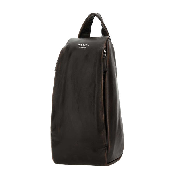 Medium Nappa Lambskin Backpack - Dark Brown
