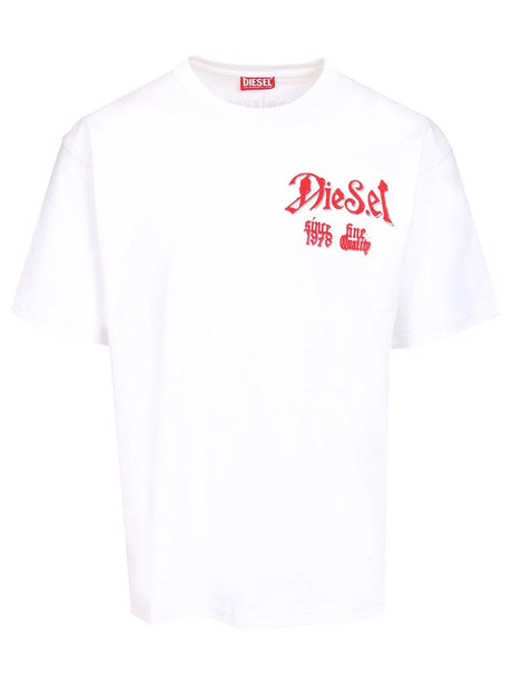 Diesel Cotton T-Shirt - White