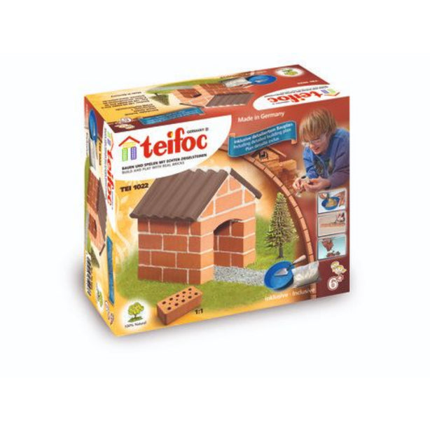 Teifoc Real Bricks Building Sets - Small Cottage