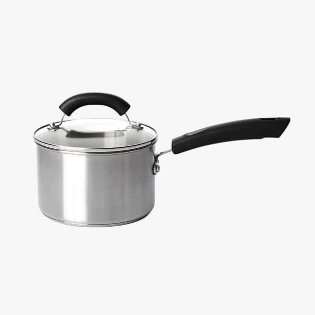 Meyer Ih Stainless Steel 16Cm | 1.9L Saucepan With Glass Lid