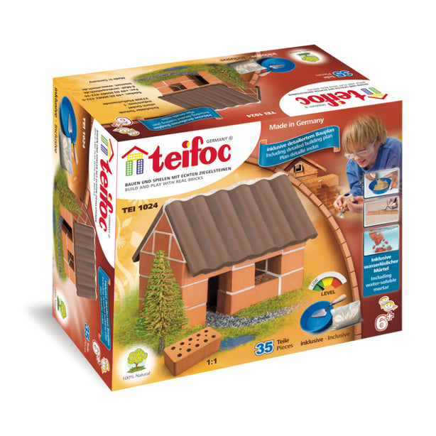 Teifoc Real Bricks Building Sets - Small Family House
