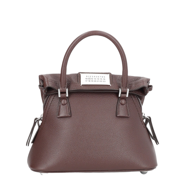 5AC Classique Micro Leather Handbag - Brown