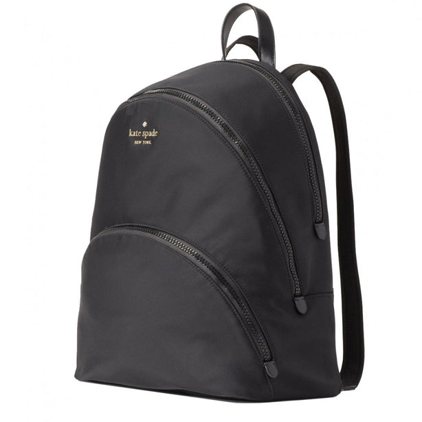 Kate Spade Karissa Nylon Large Backpack Bag - Black WKRU6585