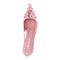 PRADA Embroidered satin slingback pumps