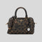COACH Mini Rowan Crossbody Bag In Loved Signature Canvas With Charms Brown RS-CDY29