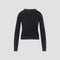 Black Cotton M Bethanie Cardigan