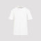 Vintage White Cotton T-Shirt with Rhinestone Embroidery