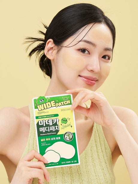 [Dongkook] 2 Bundle (24 Patches) Madeca Medi Patch Special Wide – UV Protection Hydrocolloid Large Acne Patch