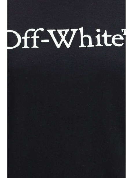 Off-White Big logo Bookish T-shirt - Black-White