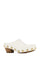 White Leather Gondola Mules