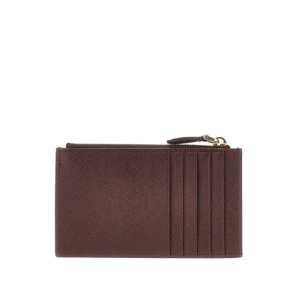 PRADA Saffiano leather cardholder pouch