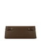 Mud Leather Clutch - Mud Brown