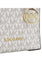 Michael Kors Mercer Extra-Small Signature Crossbody Bag - Vanilla/Powder Blush