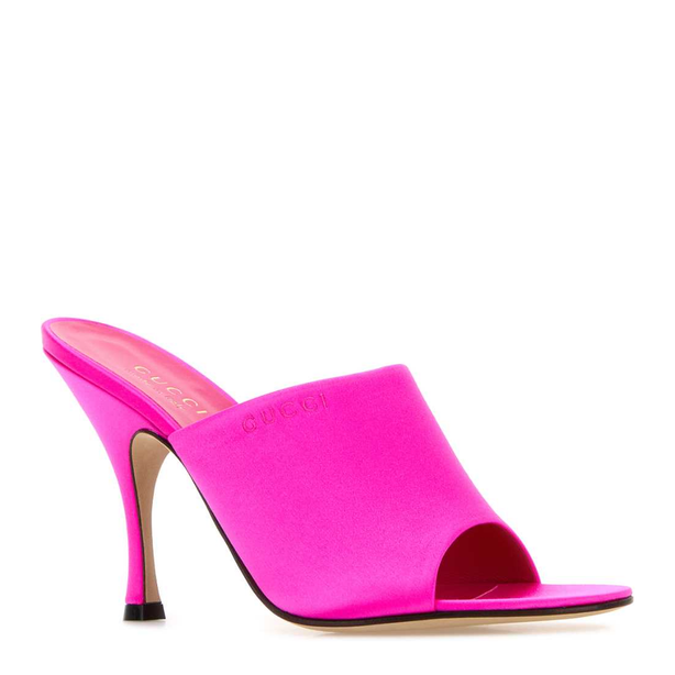 Fabric Upper And Leather Sole Sandal