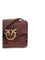 Pinko Love Baby Shoulder Bag - Ribes Intenso-Antique Gold