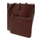 Small Calfskin Shopping Bag - Brown