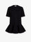 Alaïa Crinoline cotton jersey T-shirt - Noir