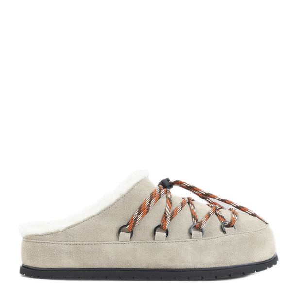 Shearling-Lined Mules