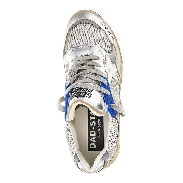 GOLDEN GOOSE Running Dad' mesh and leather sneakers
