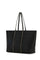 Rockstud Grainy Calfskin Shopping Bag - Black